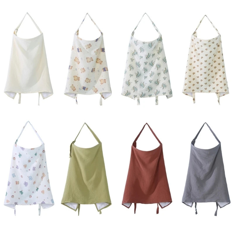 Essential Breastfeeding Apron Convenient Nursing Shawl Absorbent Feeding Cover 240523