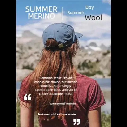 Summer solid color outdoor Merino wool quickdrying Womens sports Mountaineering Hiking sweat shortsleeved Tshirt 240523