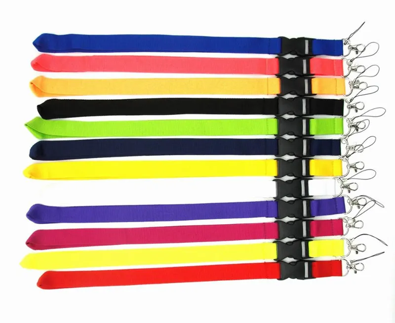 Cell Phone Straps Charms Fashion Designer Key Chains car logo sport Neck Lanyard ID Card Hang a Rope Buckle Wrist Strap Band for men women 10pcs