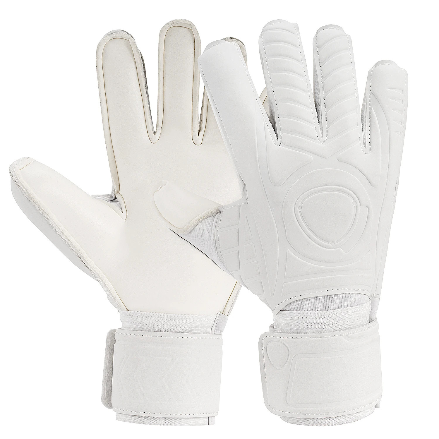 Football Goalkeeper Gloves High Quality Latex Finger Save Guard Protection Kids Adults Soccer Strong Grip Fingerave Goalie Glove 240523