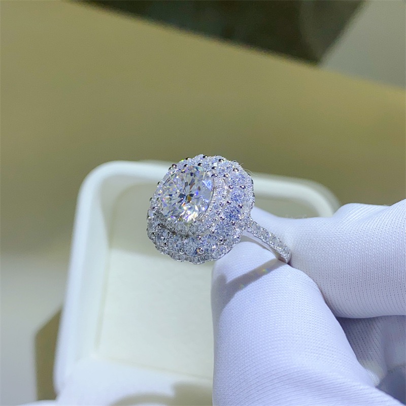 ring, designer VVS1 cut dia experiment D color Moissanite best gift boutique jewelry