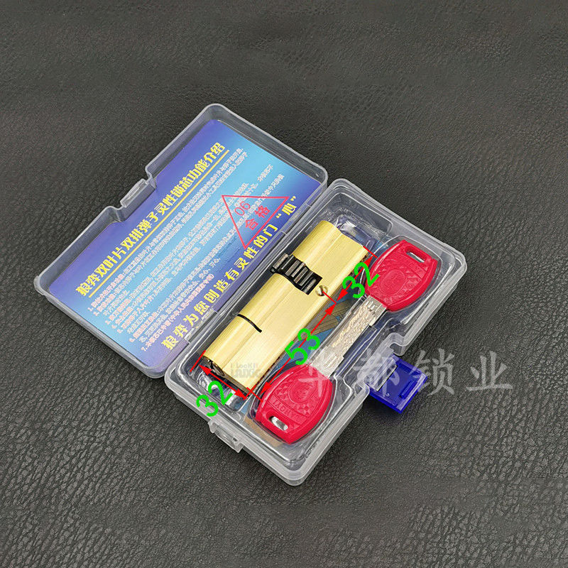 Anti-Theft Living Room Door Lock - Robust 10 Gear Mechanism for Extra Protection