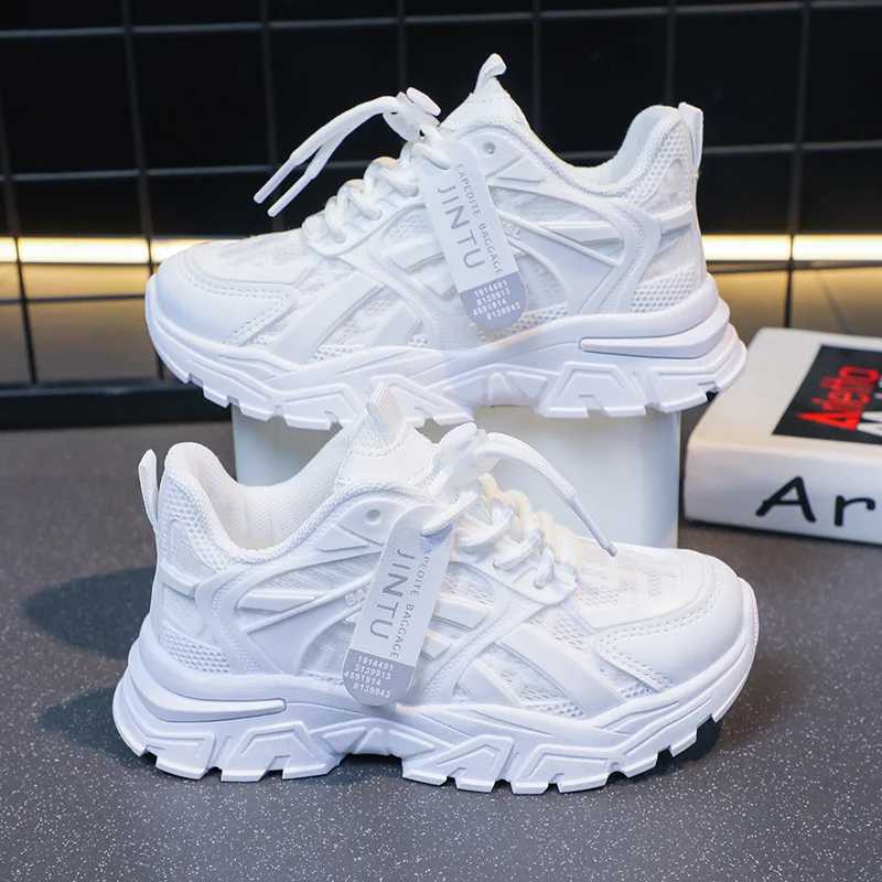 Athletic Outdoor Athletic Outdoor Shoes 2024 Spring/Summer New Childrens Wear resistant Sports Shoes Boys Primary School Casual Shoes WX5.22