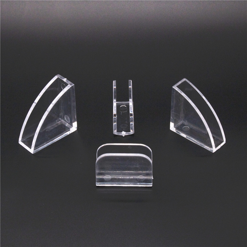 4pcs Triangle Square Clip Protector Table Corner Edge Transparent Guard Corner Cover Connecting Bracket Glass Coffee Table Angle