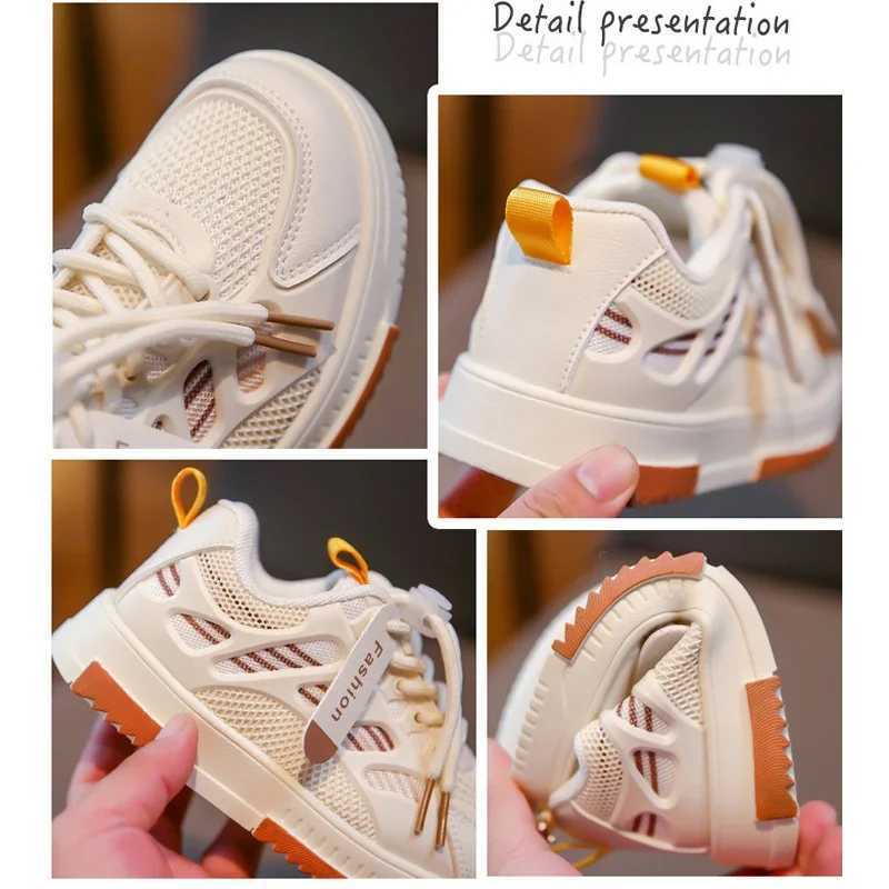 Athletic Outdoor Athletic Outdoor Boys sports shoes girls breathable sports shoes childrens autumn anti slip casual school shoes H241104