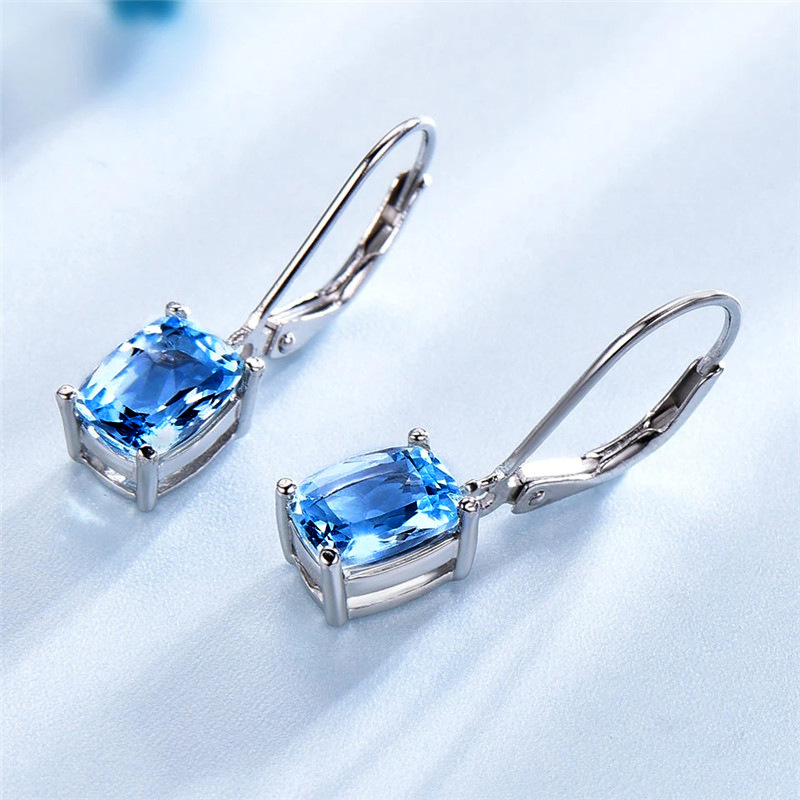 Cubic Zircon Jesus Cross Dangle Earrings Charm Designer Jewelry Silver Gold Love Heart Drop Water Diamond Hoop Chandelier Ear Rings Gift for Woman Jew