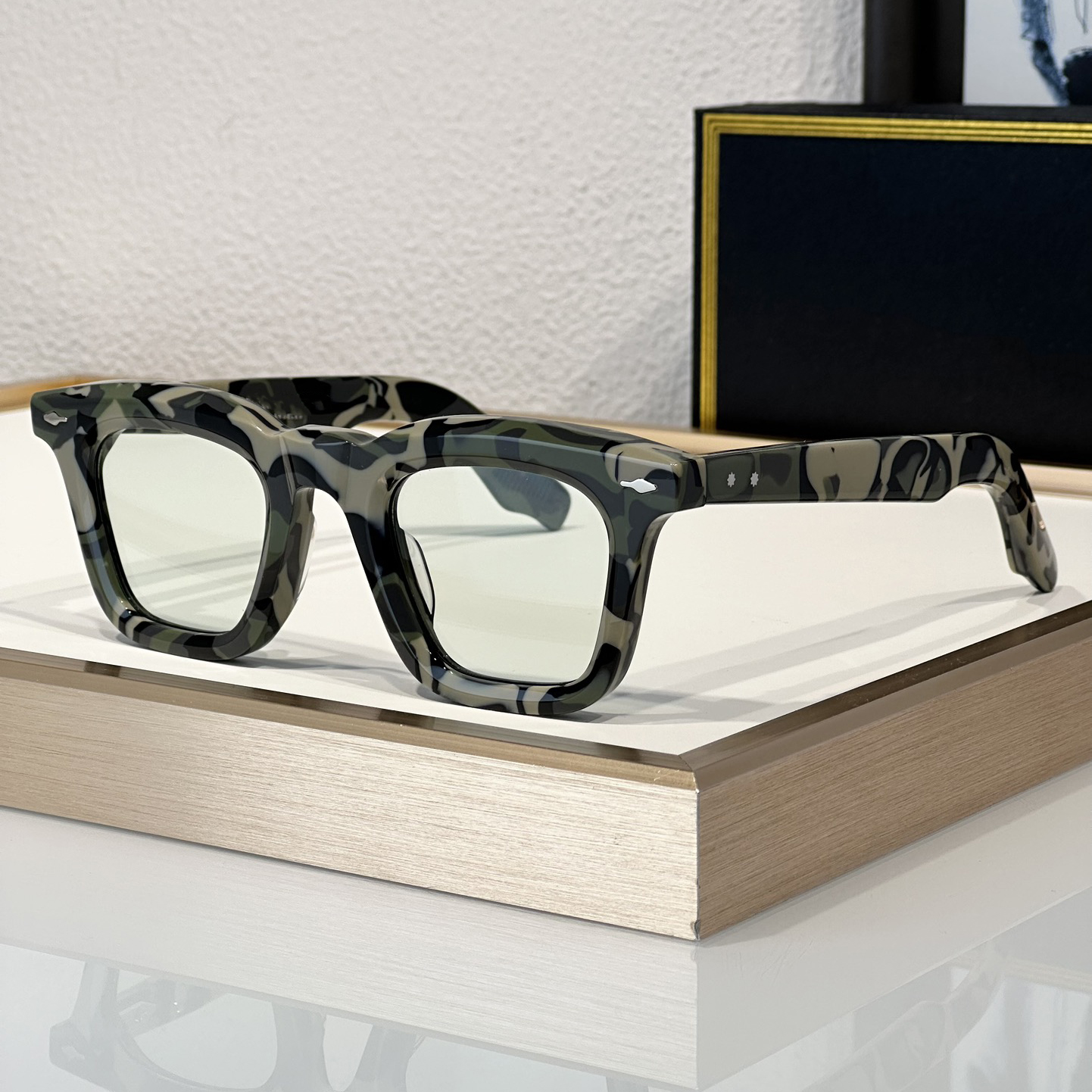 Fashion Sunglasses For Men Women LECLAIR Summer Super Designer Stylish High Street Style Anti-Ultraviolet Retro Plate Acetate Full Frame Glasses Rando