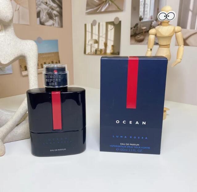 Luxury brand designer perfume Man ocean luna rossa team perfume Perfume Fragrance Eau De Parfum Lasting Neutral Spray Cologne red moon pour homme Fast Ship