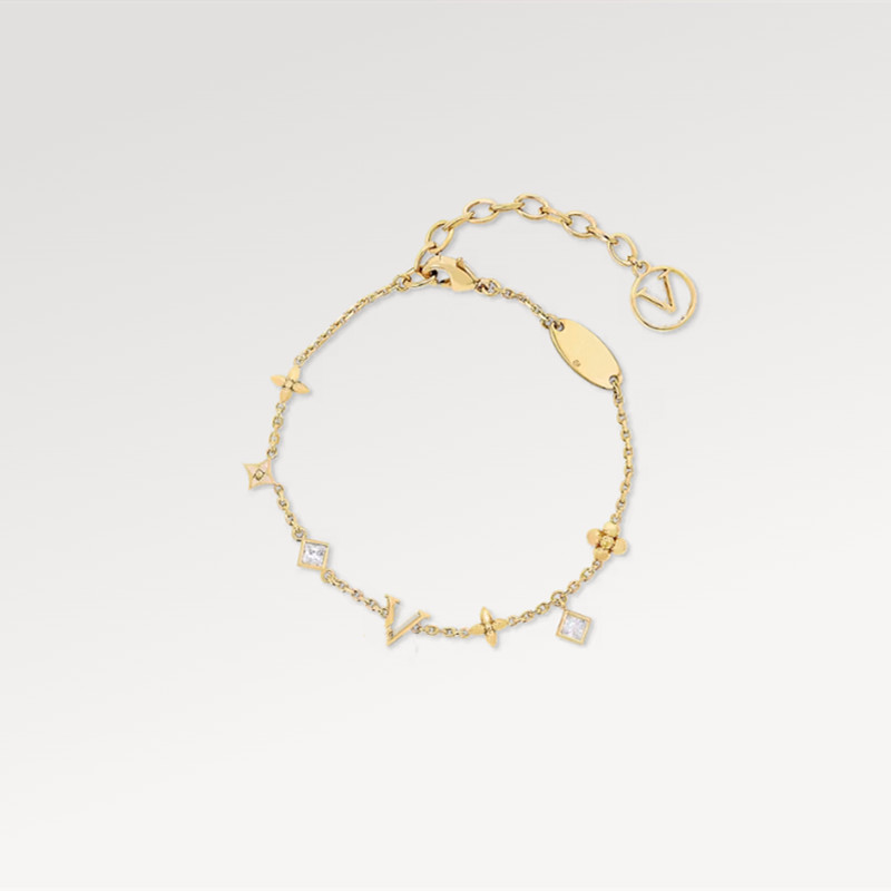 With Box Original designer Girls women letter bracelets elegant Love 18K Gold Bangles charm bracelet Fashion Jewelry Lady Party