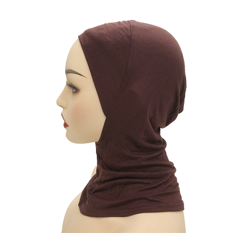 Underscarf Hot sale Soft Muslim Full Cover Inner Women's Hijab Cap Headscarf Islamic Long Shawl Wrap Neck Head Bonnet Hat