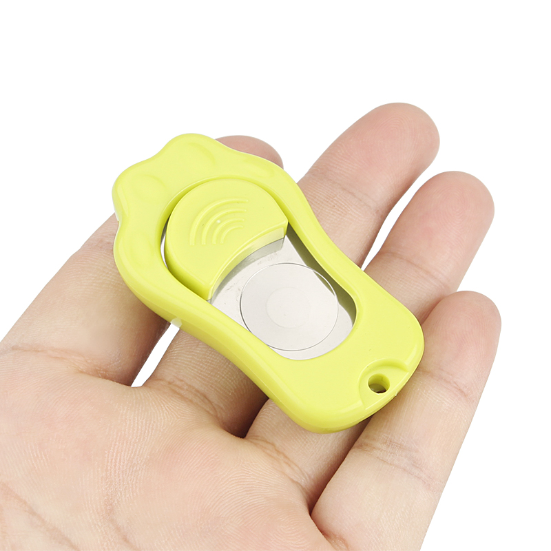 2PCS Paw Shape Dog Clicker Toys Pet Tranining Clickers Obedience Dog Pets Training Trainer Click