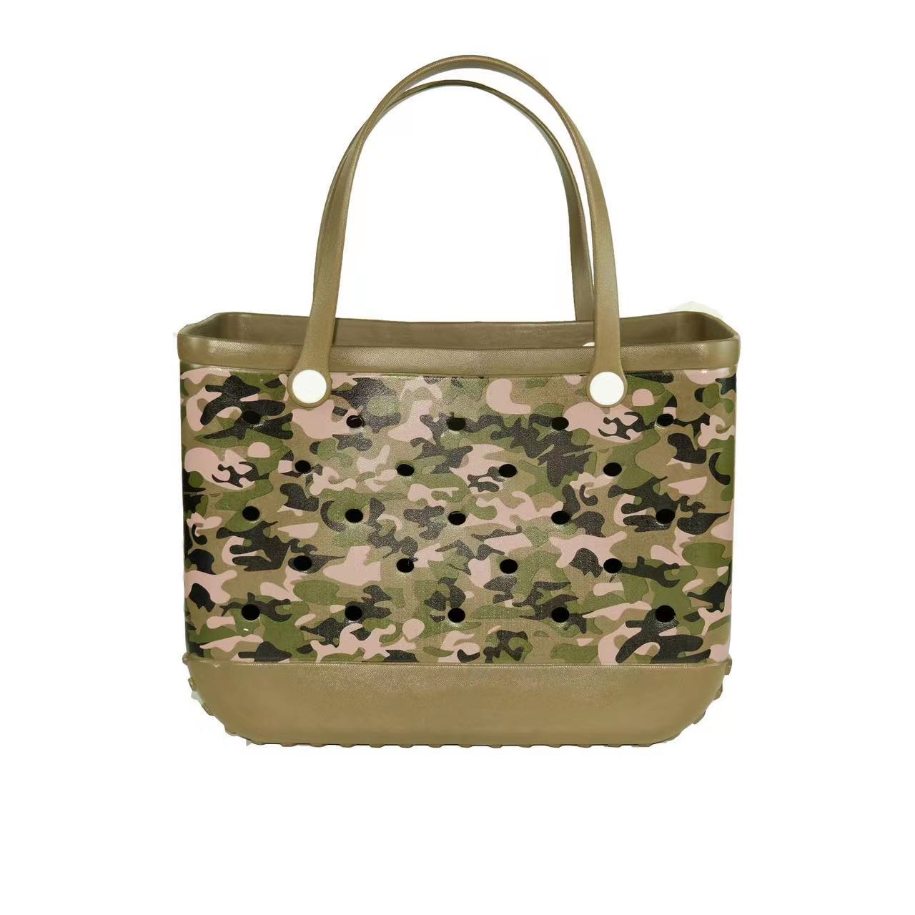 bogg bag Women designer Bogg XXL Silicone Custom Tote Cow Leopard Print Eva Plastic Rubber Beach Bags Shopping Bog Baskets For Summer beach bag 59e