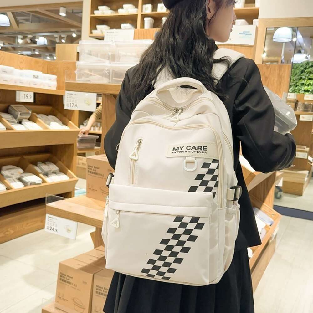 Ddmytiger Ddmytiger New Korean Fashion Cute Women S Outdoor Leisure Travel Lage Backpack Nylon Book Bag Middle School Students H
