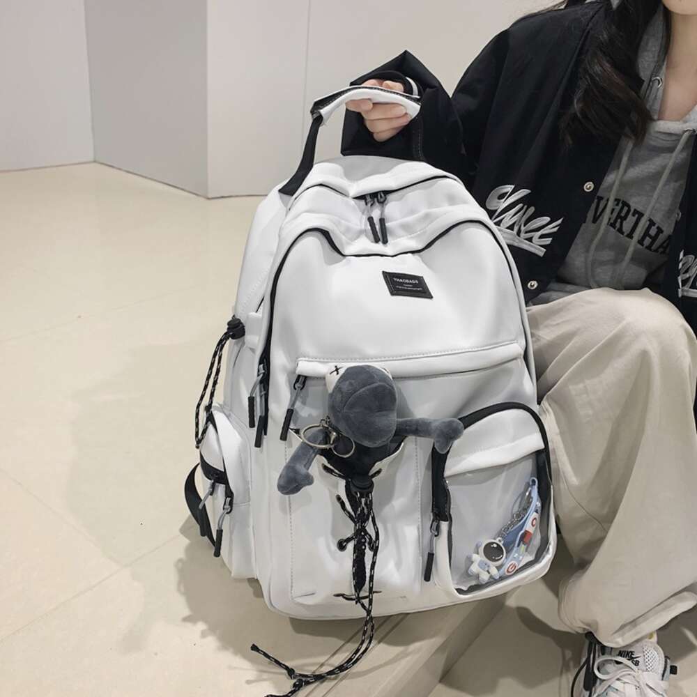 Ddmytiger Ddmytiger New Aviation Design Street Trend Fashion Leisure Travel Backpack Male Campus Student School Bag Female H