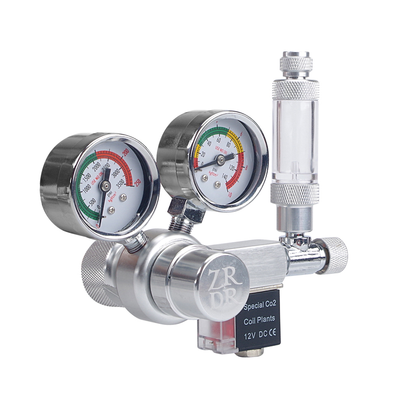 ZRDR aquarium Check Valve-Regulator Diffuser Reactor Single-Head or Dual-Head Aquarium CO2 Bubble Counter Air Pump Accessories