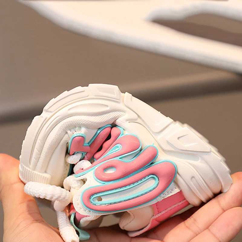 Athletic Outdoor Childrens Autumn Spring Boys Breathable Sports Shoes Girls Anti slip Casual H260130