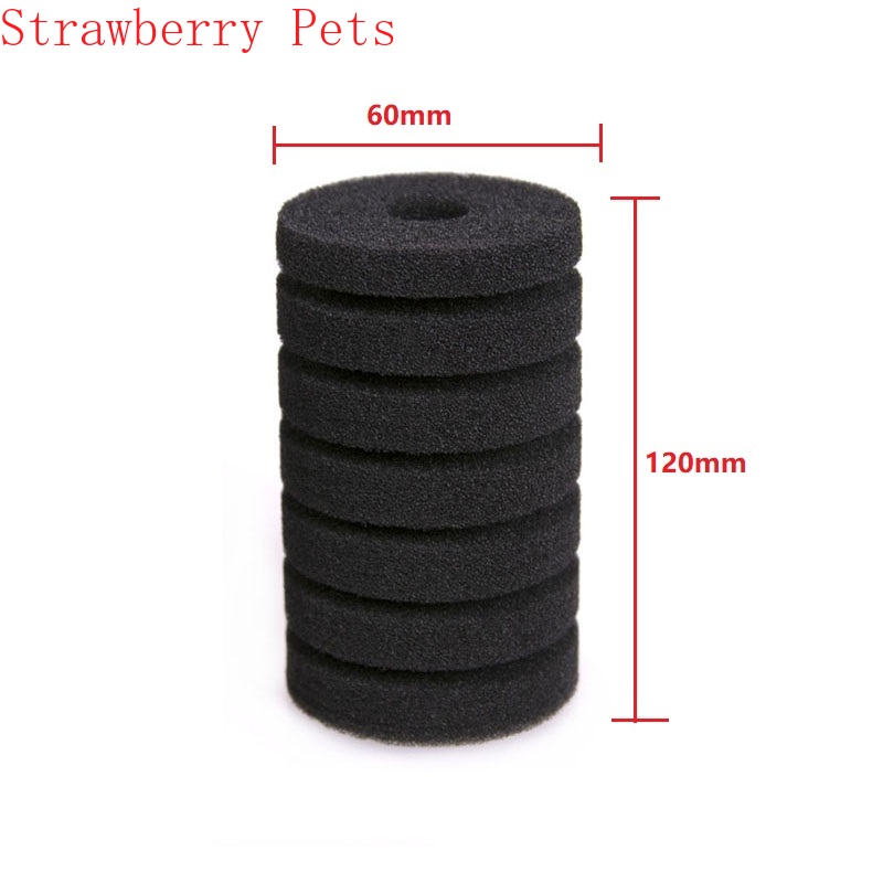 2PCS Aquarium Filter Sponge for Aquarium Fish Tank Air Pump Skimmer Biochemical Sponge Filter Aquarium Bio Filter Filtro Aquario
