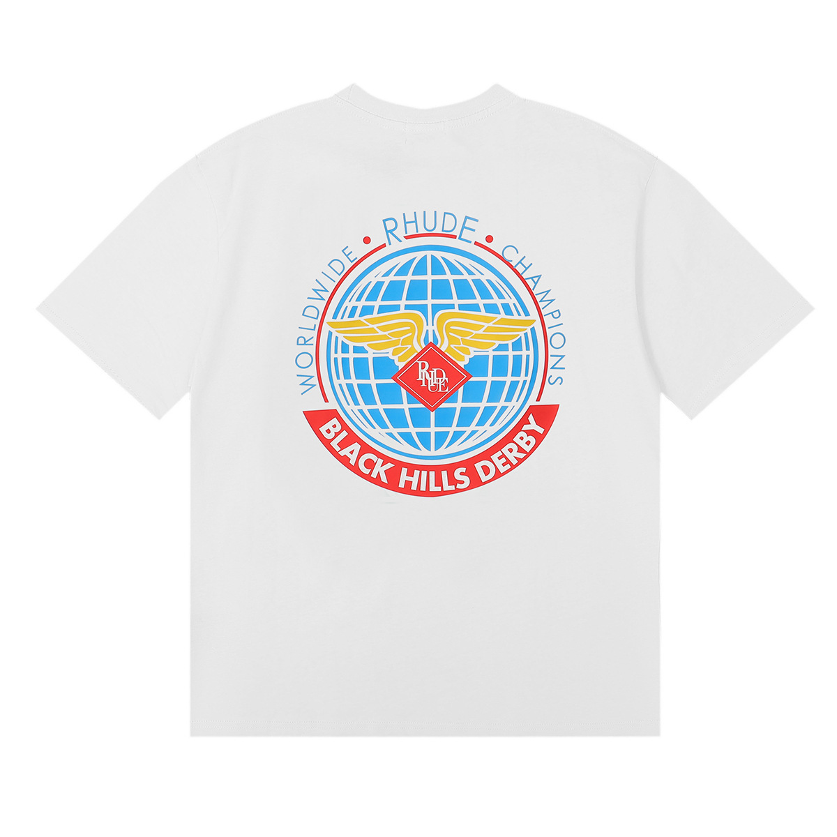 Los Angeles niche fashion star matching loose and fashionable base summer versatile short sleeved T-shirt