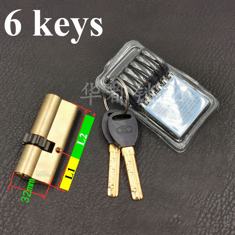 Anti-Theft Living Room Door Lock - Robust 10 Gear Mechanism for Extra Protection