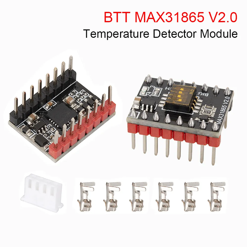 PT100 to PT1000 Temperature Detector Module for 3D Printer V1.4 Turbo, SKR 2, Ender - BIGTREETECH BTT MAX31865 V2.0 dh5727163
