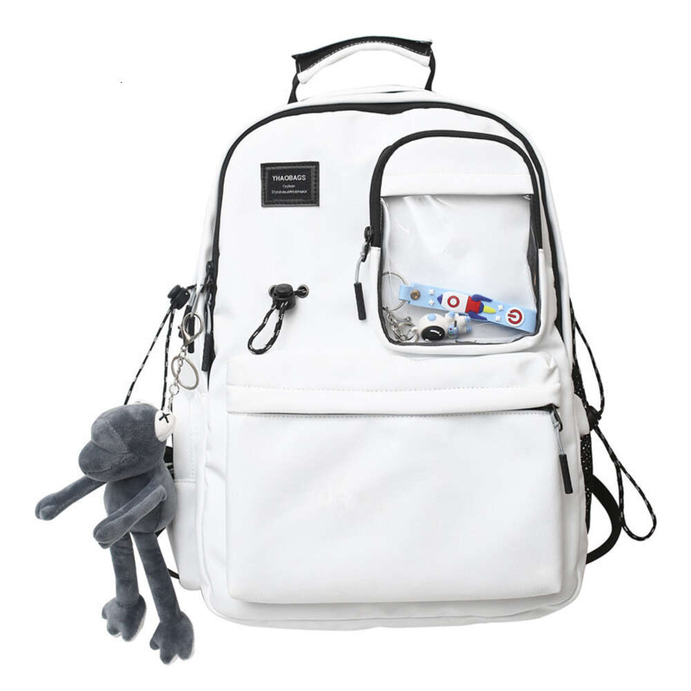 Ddmytiger Ddmytiger New Aviation Design Street Trend Fashion Leisure Travel Backpack Male Campus Student School Bag Female H