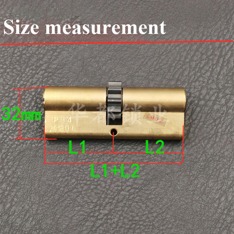 Anti-Theft Living Room Door Lock - Robust 10 Gear Mechanism for Extra Protection