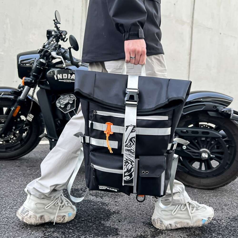 Ddmytiger Ddmytiger New Korean Version High End Men S For Leisure Sports Travel Business Trips Roll Up Luggage Backpack Student H