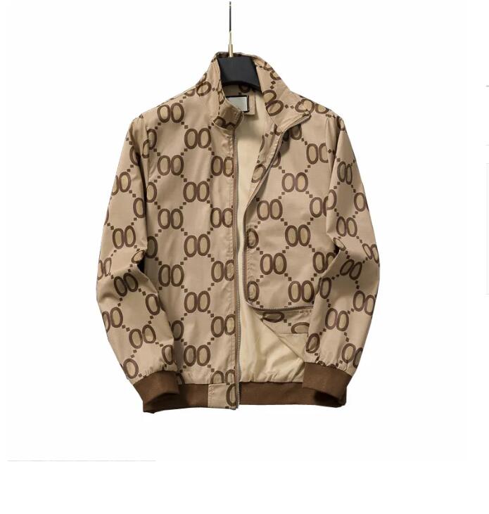 Designer Mens Jacket Fashion Sports Windbreaker Long Sleeve Tops Men Hoodie Clothing Zippe Up Coat Plus