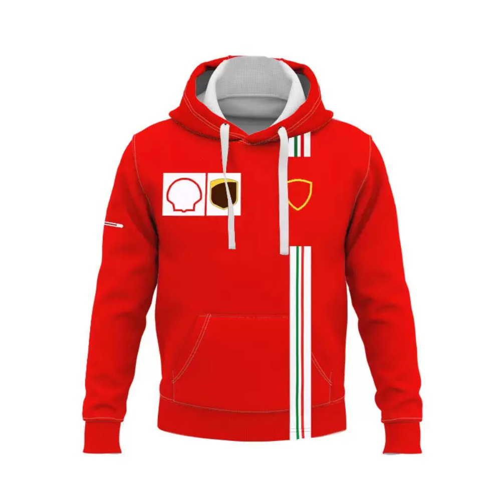 2023 F1 Red Team Formula 1 Men's Racing Pullover Hoodie Extreme Sports Plus Size Hoodies Spring Fashion Oversized Sweatshirt free shipping