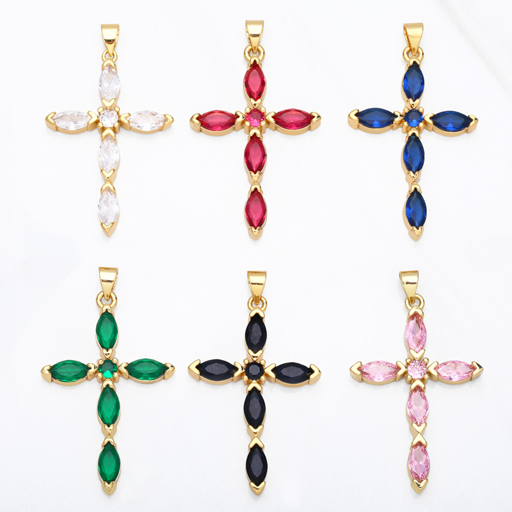Pendenti A Croce Multicolore Ocesrio Pendanti Cubico Cubico Cusia Cusonia Cusir…