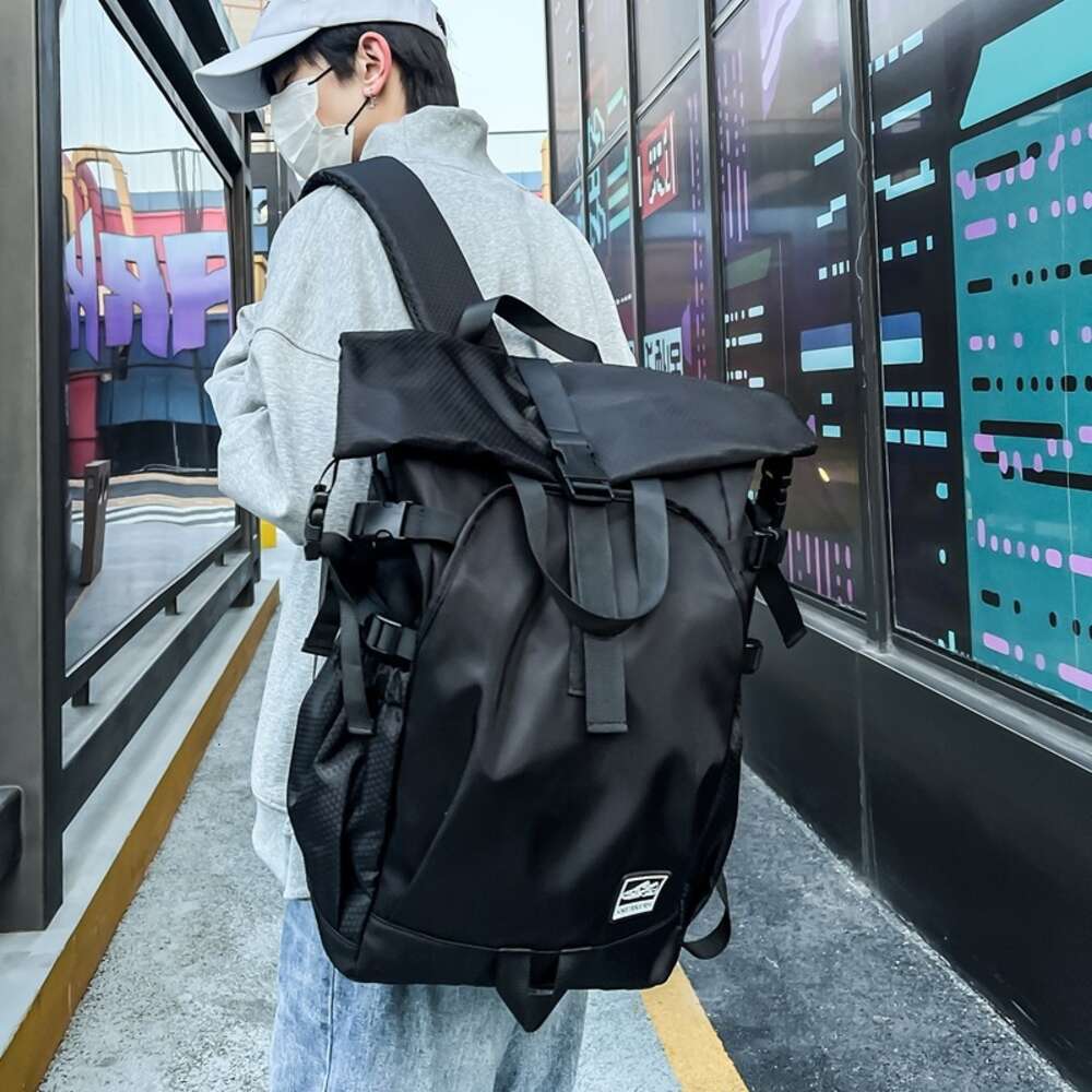 Ddmytiger Ddmytiger Trendy Roll Up For Leisure Travel Fitness Sports Shoes Luggage Backpack Men S Fashion H
