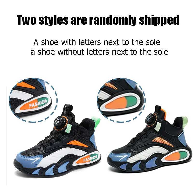 Athletic Outdoor Athletic Outdoor Newly arrived childrens basketball shoes boys leather basketball casual boots non slip rubber WX5.22744158