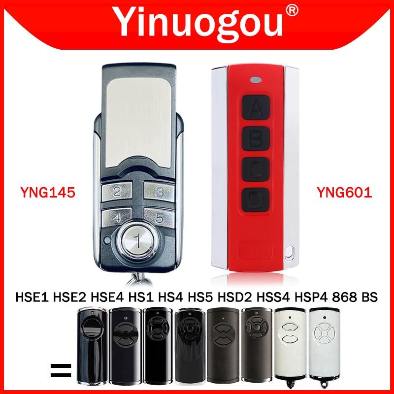 Control Door Remote HORMANN Opener HORMANN HS1 HS4 HS5 HSS4 HSE1 HSE2 HSE4 HSP4 HSD2 868 BS Garage Door Remote Control 868MHz smile