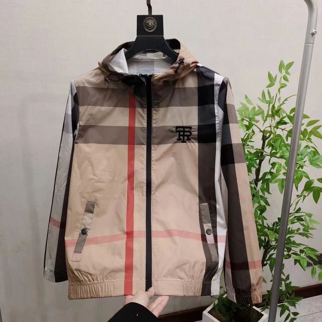 Brand designer embroidered patterns Men's Spring Jackets, Men's Zip Hoodies, Men's Windbreakers Clothing Beach jacket