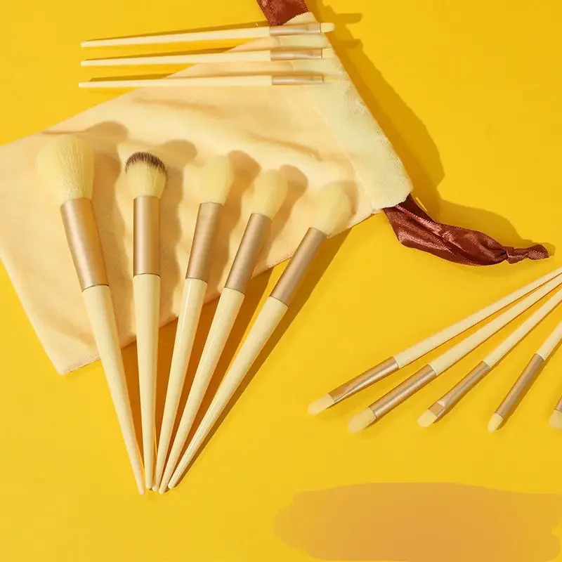 13Pcs Professional Makeup Brushes Set Cosmetic Powder Eye Shadow Foundation Blush Blending Concealer Beauty Make Up Tool Brushes z250527AVJR