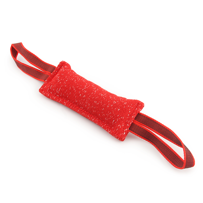 Dog Biting Pillow Tug Stick Hemp Training Chewing Durable Molar Clean Teeth Interactive Chew Toys Outdoor Pets Supplies