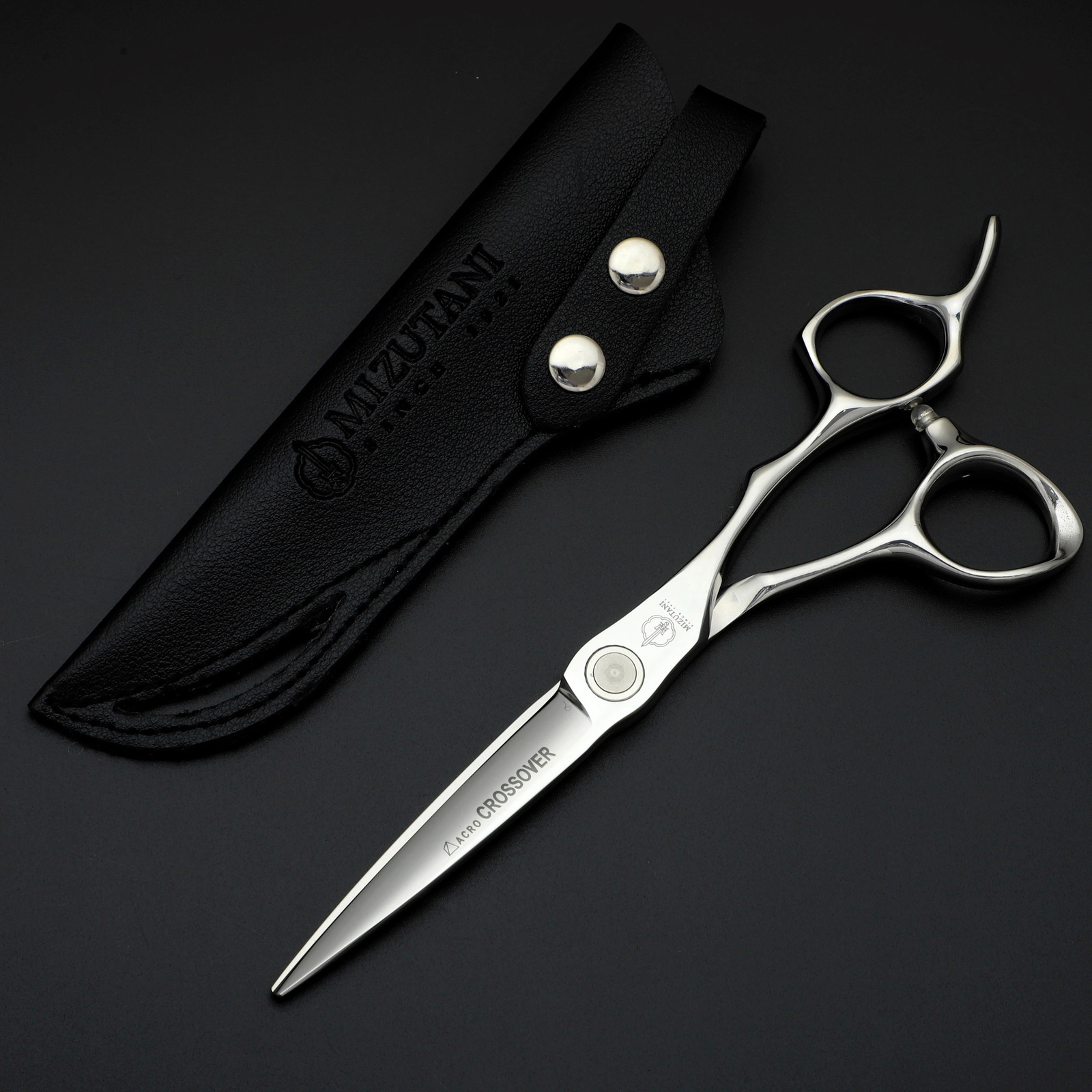 models MIZUTANI 6.2-6.7-inch Hairdressing scissors VG10 material quality Barber shop scissors high-quality Flat shear 240522