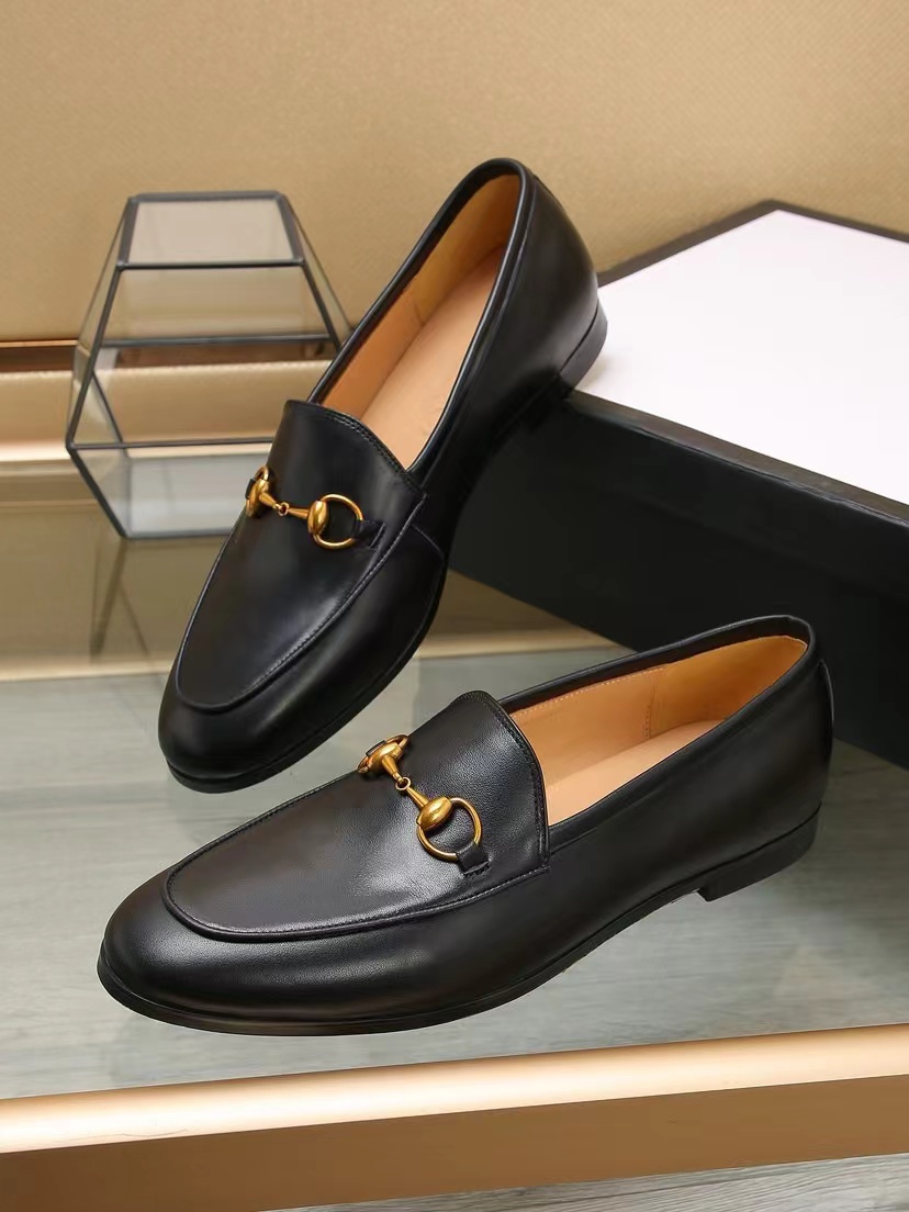 Designer Women Loafers Flat Leather Dress Shoes Mules Embroidered Bee Star Printed Luxury Outdoor Slides Slippers