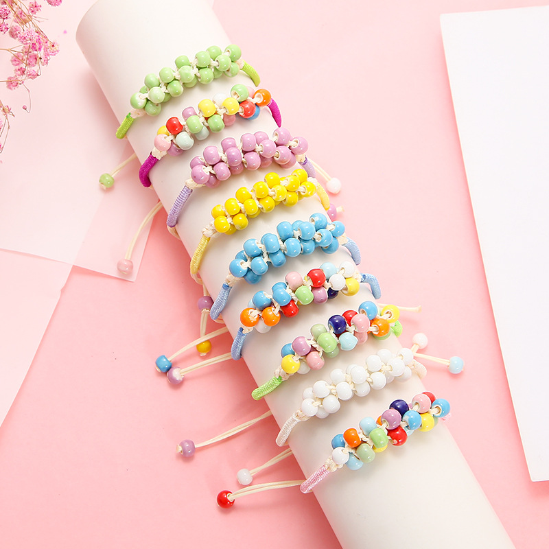 2021 Hot Sale Retro Bracelet Women's Flower Leaf Ceramic Hand Made DIY Bracelets Artware For Woman Girl Gift Jewelery Wholesale