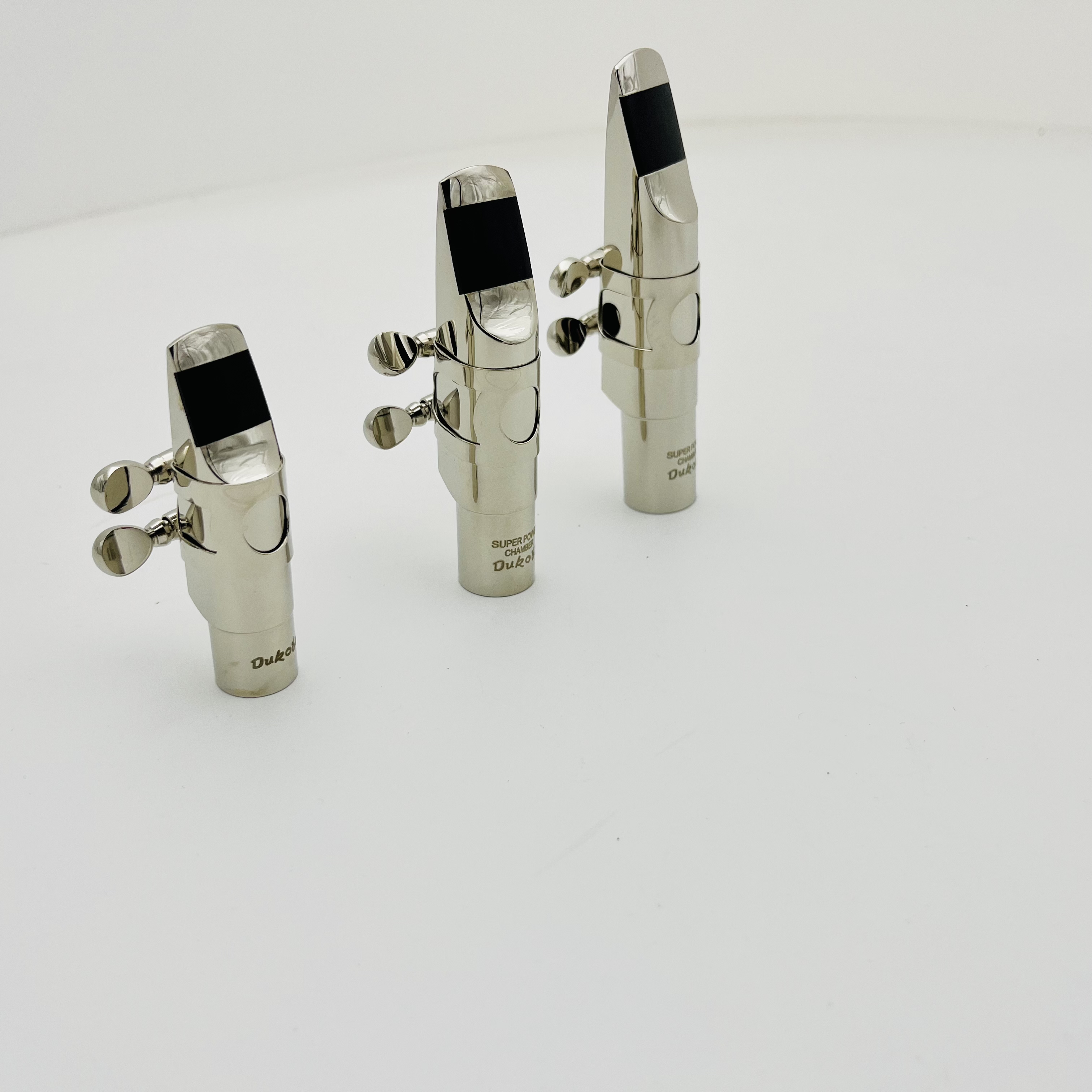 Best Quality DUKOFF Alto Soprano Tenor Sax Mouthpiece 5 6 7 8 9 Nickel Plated Sax Accessories