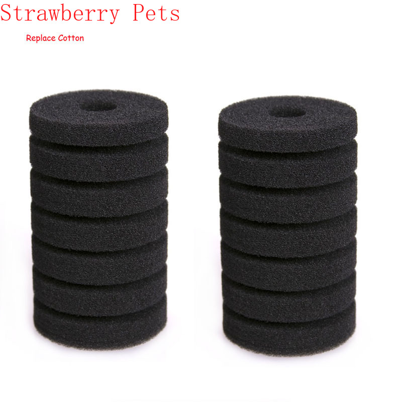 2PCS Aquarium Filter Sponge for Aquarium Fish Tank Air Pump Skimmer Biochemical Sponge Filter Aquarium Bio Filter Filtro Aquario