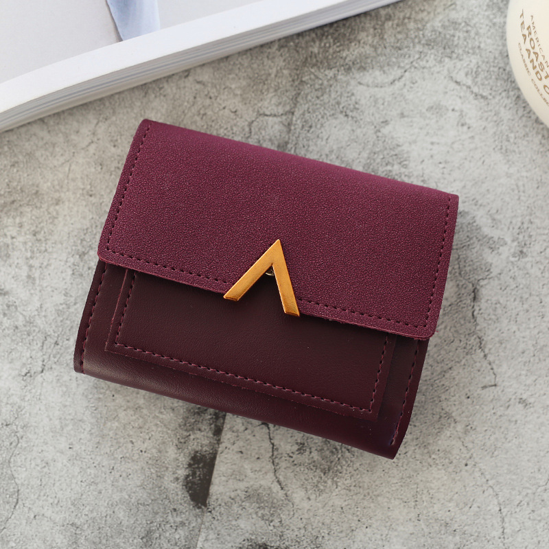 Women's Wallet Short Women Coin Purse Wallets Card Holder Ladies Small Wallet Female Hasp Mini Clutch Girl Money Bag Money Bag