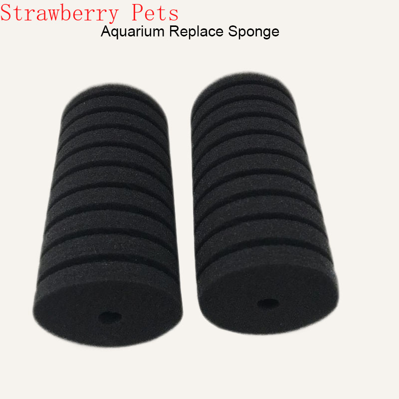 2PCS Aquarium Filter Sponge for Aquarium Fish Tank Air Pump Skimmer Biochemical Sponge Filter Aquarium Bio Filter Filtro Aquario
