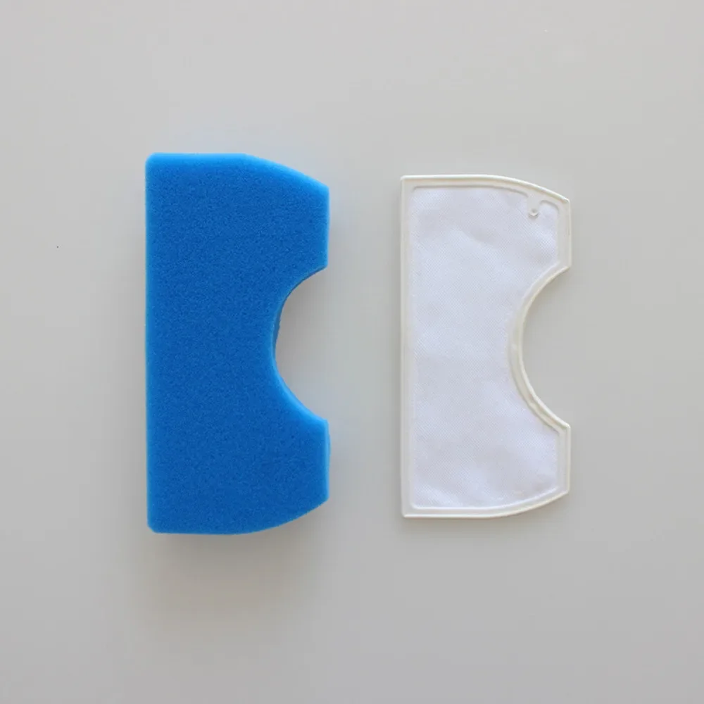 1 Set Blue Sponge Filter + 1 Set Dust Hepa Filter for Samsung DJ63-00669A SC43-47 SC4520 SC4740 VC-9625 VC-BM620 Vacuum Cleaner