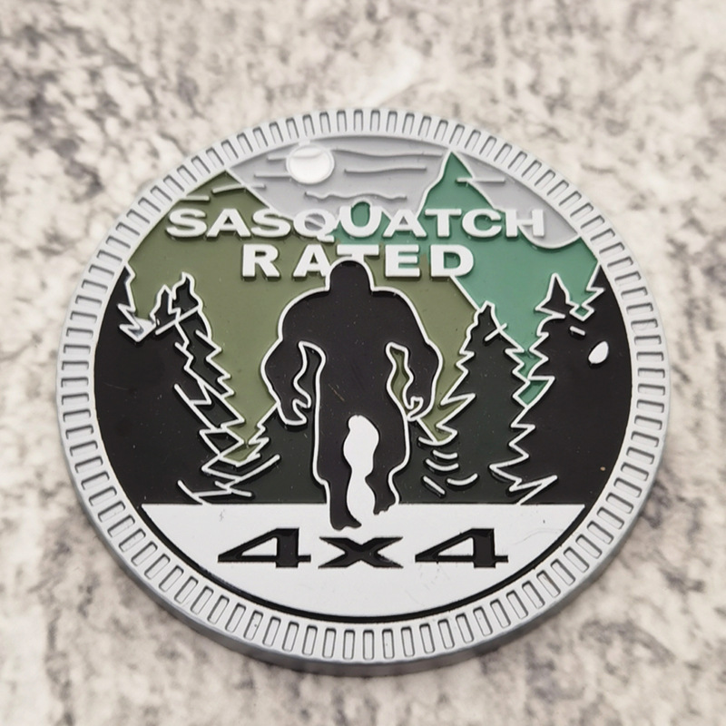 Party Decoration Circular 4X4 Car Sticker For Truck 3D Badge Emblem Decal Auto Accessories 0529