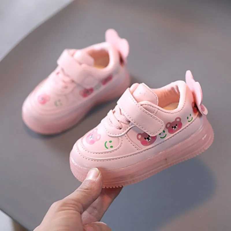 Athletic Outdoor Athletic Outdoor Zapatillas LED Childrens Shoes for Girls and Boys Light up Casual Sports Shoes Non slip Soft Light up WX5.227456