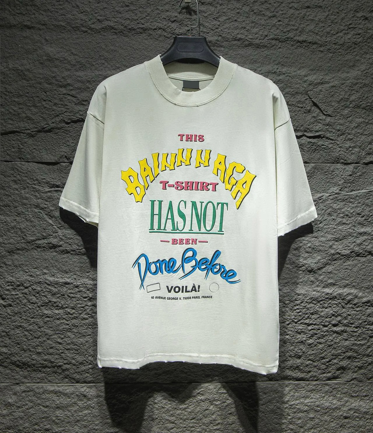 Top Mens Designer BA T-shirts Fashion Tshirt Men Men Deigner Shirt For Man Luxury Top Womens T-shirt Crew Necl