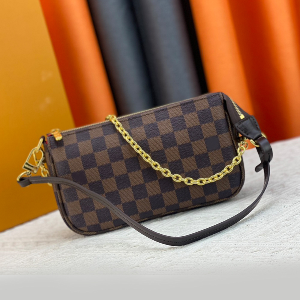 M82766 pochetteaccessoires shoulder bags designer women new leather handbags luxury wholesale classic fashion purses high quality bag DB3305