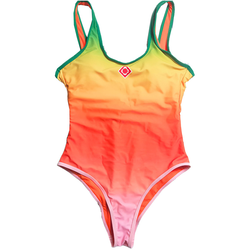 Stylish One Piece Swimsuit Women Classic Strap Beach Bikini Sexy Backless Swimwear Stars Shape Swimwears Bathing Suit