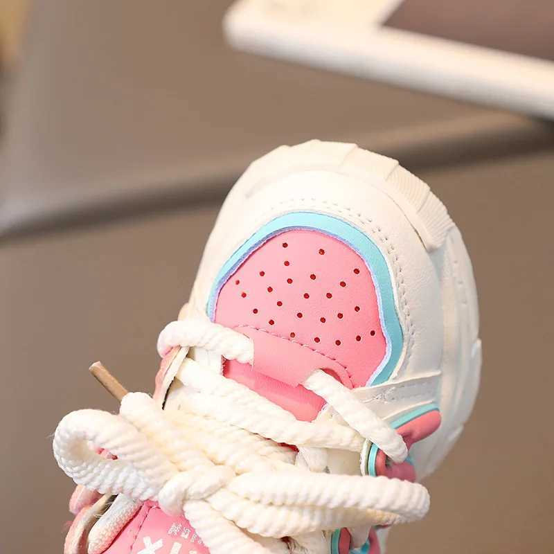 Athletic Outdoor Childrens Autumn Spring Boys Breathable Sports Shoes Girls Anti slip Casual H260130